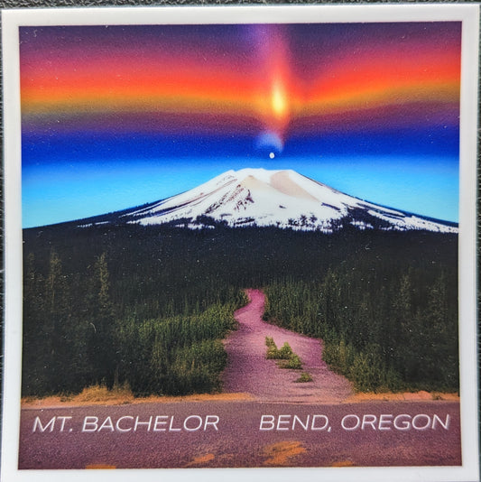 Mt Bachelor Bend, Oregon Rainbow Sky