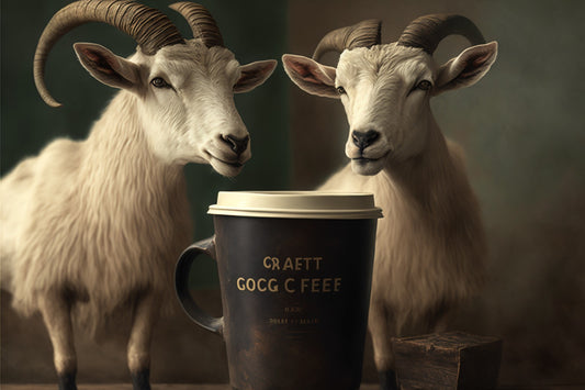 How do you brew a cup of Two Goats Hoppin Hopped Coffee?