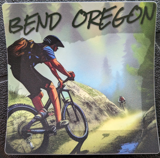 Bend Oregon Mountain Biker