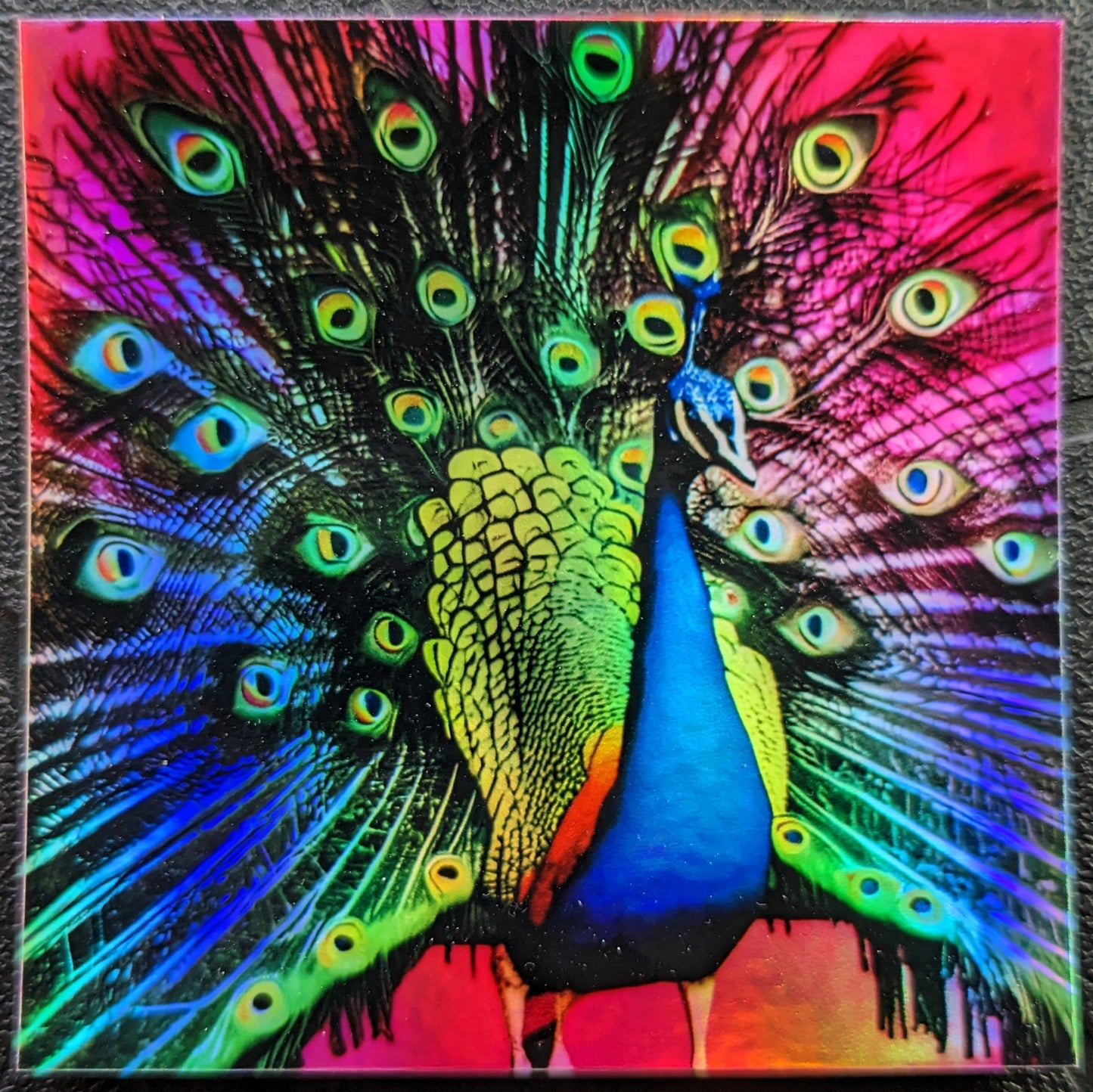 Holographic Peacock